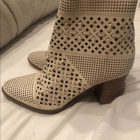 Franco Sarto Nude Booties - Picture 6 of 7